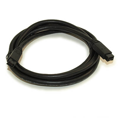 6ft, 9 Pin to 9 Pin Firewire-800/800 Bilingual Cable