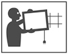 Standard TV Mount Install Service Icon