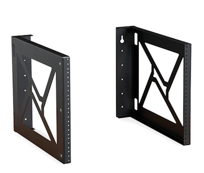 8U Wall Mount Rack 18in Deep