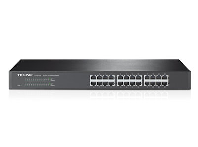 24 Port 10/100 Mbit TP-LINK Rack Mountable Network Switch (SF1024)