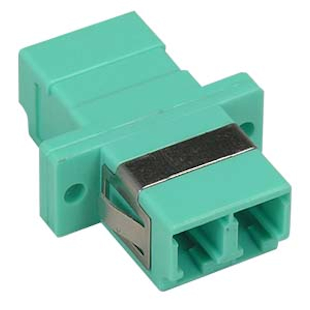 LCLC Fiber Optic Multimode Duplex OM3 Coupler / Adapter 712396263661