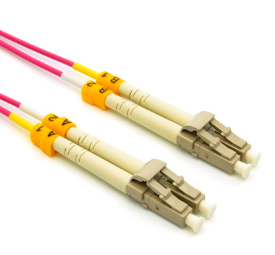 1 Meter LC/LC 40/100G Multi-Mode Duplex OM4 50/125 Fiber Optic Cable