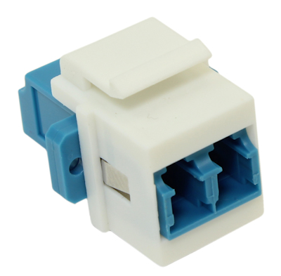 Keystone Insert - Fiber Optic LC Type (9/125, 50/125) OM2/3/4