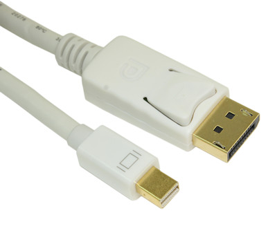 15ft Mini DisplayPort to DisplayPort (v1.4/8K@30) Cable, 30AWG, Gold