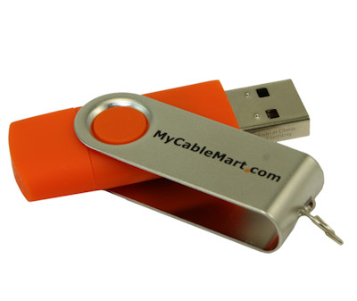 16GB USB Flash Memory Stick with Type-C Connectivity