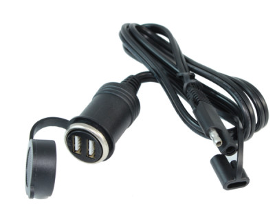  12V/24V Cigarette Lighter Plug to SAE Quick Release