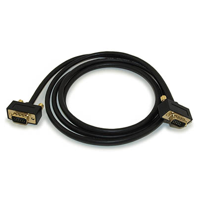 6ft VGA ULTRA-THIN COMPACT END Male/Male Triple Shielded Cable