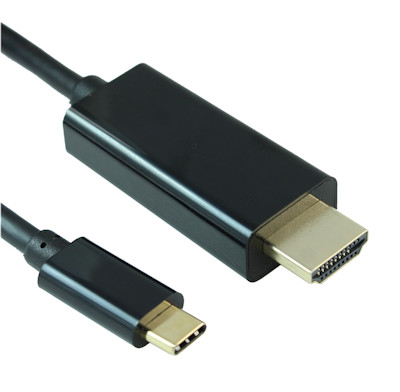 1.5ft USB 3 Type C Male to HDMI 4K@60Hz Cables