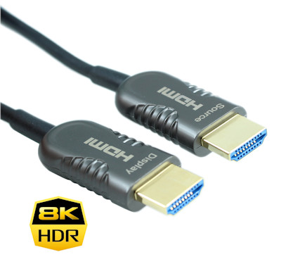 82ft Ultra HIGH SPEED HDMI 48Gb Fiber Optic/Hybrid Cable 8Kx4K/4K@120Hz