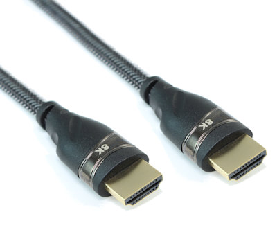 8ft ELITE Ultra High Speed 8K@60Hz/48Gb HDMI Cable Gold Plated Cable