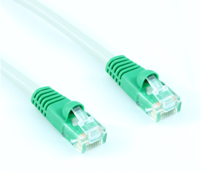 3ft Cat5E CROSSOVER Ethernet RJ45 Patch Cable, Snagless Booted, Gray