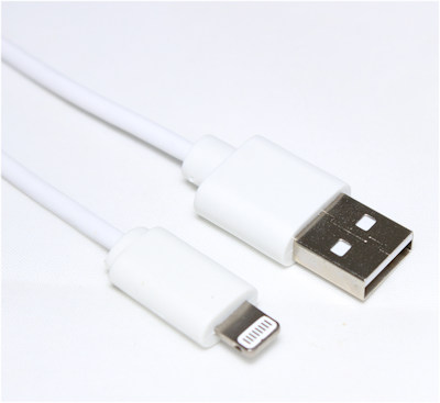 6.6ft Genuine Lightning MFi-Certified USB Cable Sync and Charge, White  