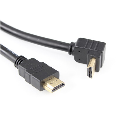 6ft 90 Degree High Speed HDMI Cable 4K@60Hz/18Gbps 30AWG Gold Plated
