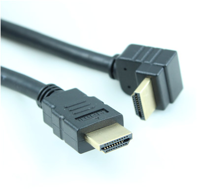 15ft 90 Degree ANGLED High Speed HDMI Cable 4K@60Hz/18Gbps 28AWG