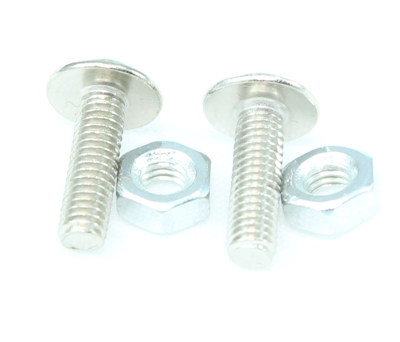 2 x D-Series/Neutrik Panel Mount bolts and nuts (10mm/M3)