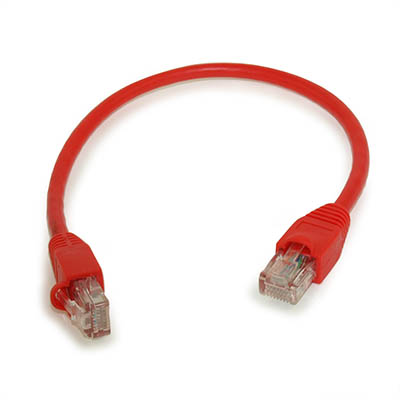 Gold Plated CAT5E Stranded Orange MyCableMart 1ft Network Patch Cord 